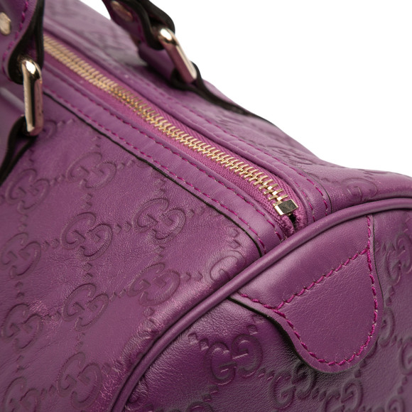 Pre-Loved Gucci Medium Guccissima Joy Boston Bag - Picture 7 of 11